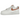 Nike Air Force 1 Low 07 Rust Pink sneakers i skrå vinkel med lyserøde detaljer, hvid læderoverdel, snørebånd og slidstærk gummisål