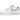 Nike Air Force 1 Low 07 Essential White Beige sneakers sideprofil med hvid læderoverdel, beige Swoosh-detaljer og klassisk tyk gummisål.