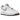 Nike Air Force 1 Low 07 LV8 Indigo sneakers i sideprofil med hvid læderoverdel, navy Swoosh og detaljer ved hæl og pløs.