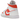 Air Jordan 1 Mid SE Bright Citrus sneakers i en klassisk sideprofil med orange og hvide læderpaneler samt ikonisk sort swoosh