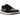 Air Jordan 1 Retro Low OG Shadow 2024 sneakers i sideprofil med sort læderoverdel, grå detaljer på hæl og tåboks samt klassisk hvid mellemsål