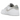 Air Jordan 1 Low OG Neutral Grey sneakers i en stilfuld sideprofil med hvid læderoverdel, gråt ruskindsswoosh og klassisk hvid mellemsål