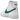 Nike Blazer Mid 77 Vintage White Malachite Green sneakers sideprofil med hvid læderoverdel, grøn swoosh og klassisk vintage mellemsål