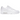 Nike Air Max 90 Leather Triple White sneakers i vinklet profil med alt i hvidt læder, synlig Air-enhed og klassisk hvidt snøresystem