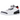 Air Jordan 3 Retro SE Fire Red Denim 2020 sneakers i sideprofil med hvidt læder, røde detaljer og den ikoniske elefantprint-overdel