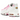 Nike Air Max Plus Pink Fade sneakers set fra siden med hvid gradient, lyserøde detaljer, bølgede linjer og synlige Air-enheder i mellemsålen.