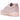 Nike Air Force 1 Low x Drake Pink Foam sneakers i sideprofil med pink læderoverdel, matchende gummisål og detaljeret swoosh på siden