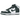 Nike Dunk High SP Spartan Green sneakers set fra siden med hvid læderoverdel, mørkegrønne overlays og klassisk hvid mellemsål