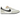 Nike Waffle Trainer 2 White Black sneakers sideprofil med hvid overdel, sort Swoosh-logo, hvide snørebånd og en klassisk waffle-ydersål i gummi
