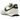 Nike Waffle Trainer 2 White Black sneakers i sideprofil med hvid tekstiloverdel, ruskindspaneler og en sort læderswoosh på siden
