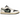 Air Jordan 1 Low Jade Smoke sneakers set fra siden med grønne læderoverlag, hvide paneler, sort swoosh og hvid mellemsål