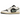 Air Jordan 1 Low Jade Smoke sneakers set fra siden med grønne læderdetaljer, sort Swoosh-logo, hvide snørebånd og en klassisk hvid gummisål