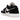 Air Jordan 1 Low Black Guava Ice sneakers i profil med sorte overlays, pink detaljer, hvid mellemsål og klassisk Jumpman-logo på pløsen