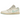 Air Jordan 1 Low Sail Iglo sneakers i sideprofil med pastelgrønne overlays, hvid læderbase, klassisk Swoosh-logo og hvid sål.