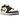Air Jordan 1 Low Shadow Brown sneakers vist fra siden med brune læderdetaljer, mørkebrune paneler, hvid mellemsål og brun ydersål.