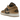 Air Jordan 1 Low Desert sneakers set fra siden med lysebrun ruskindsoverdel, klassisk swoosh og hvid mellemsål i et rent og stilrent design