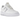 Nike Air Force 1 Low Pixel Summit White sneakers vist i vinkel med hvid læderoverdel, unik pixeleret mellemsål og perforeret tåboks