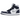 Air Jordan 1 Retro High CO.JP Midnight Navy (2020) sneakers i en stilfuld sideprofil med mørkeblå ruskindspartier, hvid læderbase og sølvfarvet Swoosh.