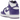 Nike Dunk High SP Varsity Purple sneakers i sideprofil med lilla læderoverlejringer, hvid bund og den ikoniske hvide mellemsål
