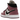 Air Jordan 1 Mid SE Light Mulberry sneakers set fra siden med pink overdel, sort læder Swoosh, matchende sort snørebånd og hvid mellemsål