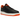 Nike Air Force 1 Low 07 PRM Halloween sneakers i sideprofil med sort læderoverdel, reflekterende uglegrafik og hvid mellemsål med orange detaljer