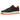 Nike Air Force 1 Low 07 PRM Halloween sneakers i sideprofil med sort læderoverdel, reflekterende øjne-grafik og hvid sål