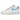 Nike Air Force 1 Low 07 Next Nature Pale Ivory University Blue sneakers set fra siden med hvid læderoverdel, lyseblå swoosh og klassisk gummisål.