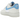 Nike Air Force 1 Low 07 Next Nature Pale Ivory University Blue sneakers i sideprofil med elfenbenshvid overdel og lyseblåt swoosh-logo.