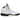 Air Jordan 5 Retro Reverse Metallic sneakers i vinklet profil med sølvfarvet metallisk overdel, sorte snørebånd og synlig Air-enhed