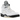 Air Jordan 5 Retro Reverse Metallic sneakers set fra siden med hvid overdel, sølvfarvet pløs og sort mellemsål med sølvdetaljer