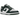 Nike Dunk Low Michigan sneakers set fra siden med ikoniske gule overlejringer, marineblå base, matchende snørebånd og hvid mellemsål