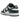 Nike Dunk Low Michigan sneakers set fra siden med ikoniske gule og marineblå læderpaneler, hvid mellemsål og gummisål