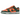 Nike Dunk Low Retro Miami Hurricanes sneakers i vinklet visning med grønne og orange læderpaneler, hvide snørebånd og matchende mellemsål