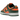 Nike Dunk Low Retro Miami Hurricanes sneakers i sideprofil med mørkegrøn læderoverdel, orange detaljer og hvid mellemsål samt matchende snørebånd