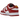 Nike Dunk Low USC sneakers i vinklet profil med klassisk rød og gul læderoverdel, hvid mellemsål og røde snørebånd.