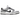 Nike Dunk Low Light Smoke Grey sneakers set fra siden med hvide læderdetaljer, grå overlays og klassisk hvid mellemsål med lav profil