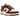 Nike Dunk Low Cocoa Waow sneakers set fra siden med hvide og brune læderpaneler, klassisk Swoosh-logo og hvid mellemsål med gummiydersål.