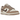 Nike Dunk Low Sail Plum Eclipse sneakers i sideprofil med cremefarvet overdel, mørkebrune læderdetaljer og matchende sål.