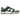 Nike Dunk Low Retro Gorge Green Midnight Navy sneakers i en flot profil vinkel med læderoverdel i grøn og midnatsblå samt hvid mellemsål