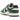 Nike Dunk Low Retro Gorge Green Midnight Navy sneakers i sideprofil med grønne læderdetaljer, mørkeblå swoosh og hvid mellemsål.