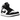 Air Jordan 1 Mid Carbon Fiber sneakers i profil med glansfuldt sort carbon-mønster, grå swoosh-logo, hvide snørebånd og en klassisk hvid gummisål