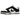 Nike Dunk Low Next Nature Black White sneakers i en sideprofil med klassisk sort og hvid farvekombination, hvide snørebånd og slidstærk gummisål