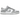 Nike Dunk Low Next Nature Light Smoke Grey sneakers sideprofil i en kombination af lys grå og hvid med hvid mellemsål og grå ydersål