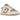 Nike Dunk Low Next Nature Beige Sail sneakers i en klassisk sideprofil med beige læderoverdel, hvide detaljer og en holdbar gummiydersål.