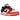Nike Dunk Low 75th Anniversary Chicago sneakers i sideprofil med klassisk hvid læderbase, røde overlag og det ikoniske 75th Anniversary-logo