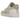 Nike Air Force 1 Low 07 Coconut Milk sneakers set fra siden med cremehvid læderoverdel, matchende sål og diskret tekstureret Nike Swoosh
