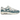 Nike Air Max 1 Patta Noise Aqua sneakers i sideprofil med signatur-bølgemønster i blå ruskind og hvid mesh med synlig Air-enhed