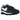 Nike LD Waffle SF sacai Fragment Blue Void sneakers i sideprofil med dobbelt pløs, mørkeblåt mesh, ruskinddetaljer og hvid mellemsål med lag.