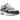 Nike Air Max 1 LV8 Obsidian sneakers set fra siden med hvid overdel, navyblå læderdetaljer og synlig Air-enhed i mellemsålen