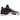 Air Jordan 4 Retro Infrared sneakers i en vinklet profil visning med grå overdel, sorte detaljer og markante røde accenter ved snørebåndet